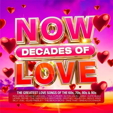 NOW Decades Of Love [4CD] (2021)